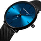 Men’s Ultra-Thin Minimalist Waterproof Wristwatch