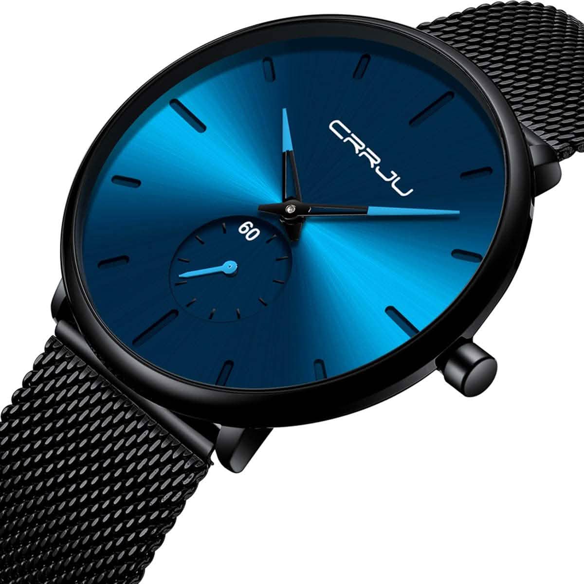 Men’s Ultra-Thin Minimalist Waterproof Wristwatch