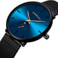 Men’s Ultra-Thin Minimalist Waterproof Wristwatch