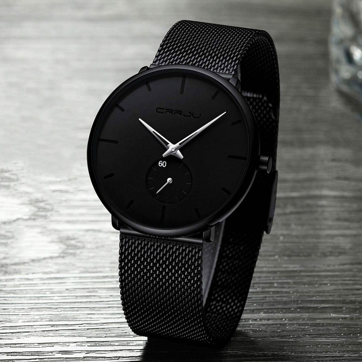 Men’s Ultra-Thin Minimalist Waterproof Wristwatch