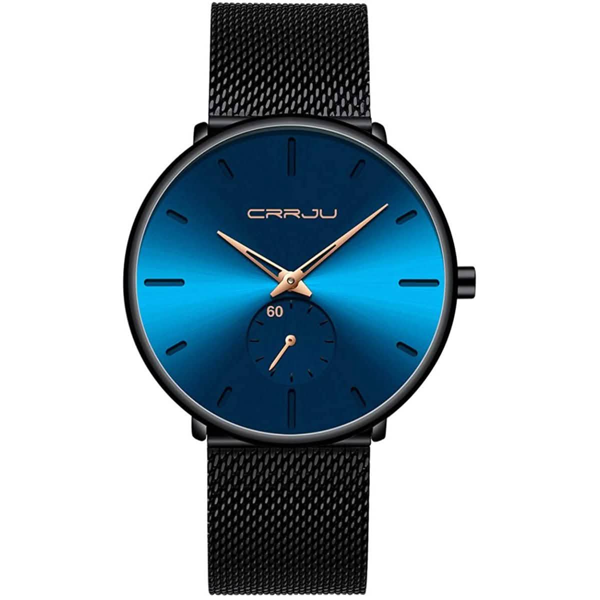 Men’s Ultra-Thin Minimalist Waterproof Wristwatch