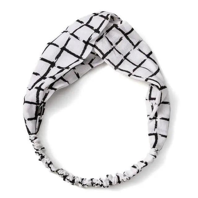 Women’s Summer Turban Headband Fashion Cross Bandana Hair Accessory