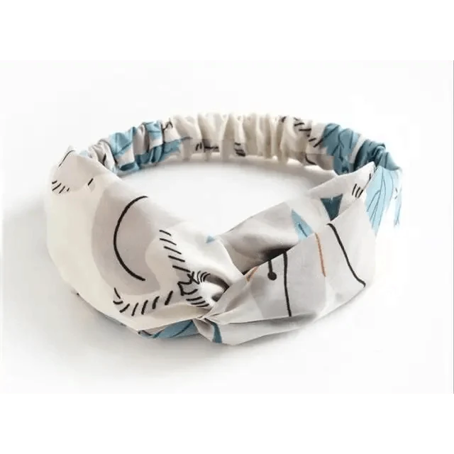 Women’s Summer Turban Headband Fashion Cross Bandana Hair Accessory