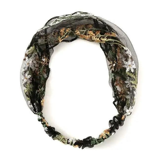 Women’s Summer Turban Headband Fashion Cross Bandana Hair Accessory