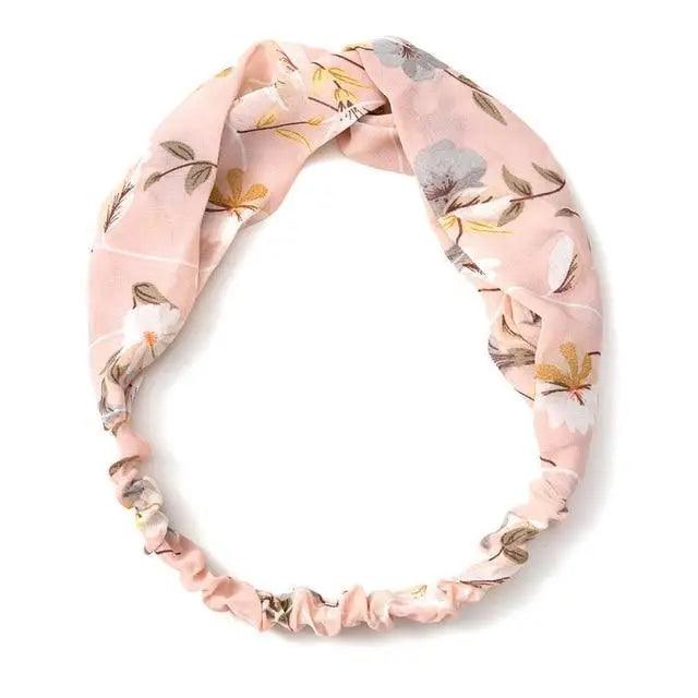 Women’s Summer Turban Headband Fashion Cross Bandana Hair Accessory