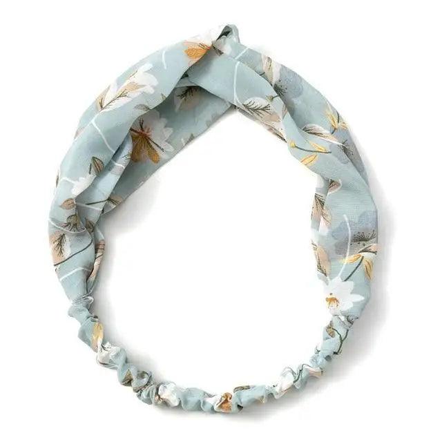 Women’s Summer Turban Headband Fashion Cross Bandana Hair Accessory