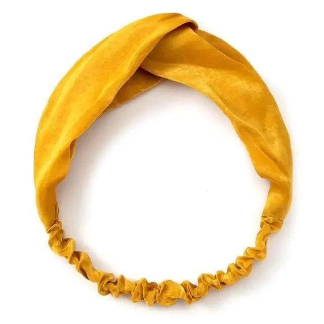 Women’s Summer Turban Headband Fashion Cross Bandana Hair Accessory