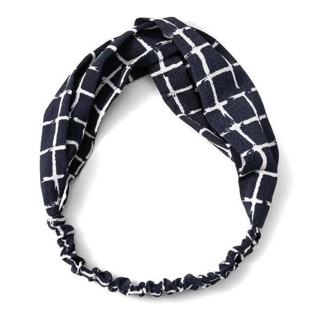 Women’s Summer Turban Headband Fashion Cross Bandana Hair Accessory