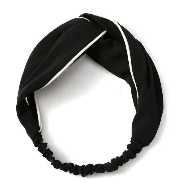 Women’s Summer Turban Headband Fashion Cross Bandana Hair Accessory