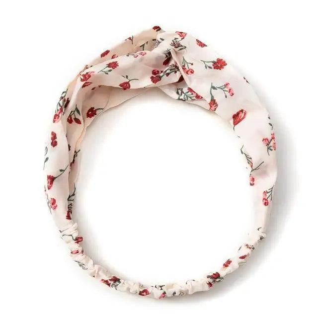 Women’s Summer Turban Headband Fashion Cross Bandana Hair Accessory
