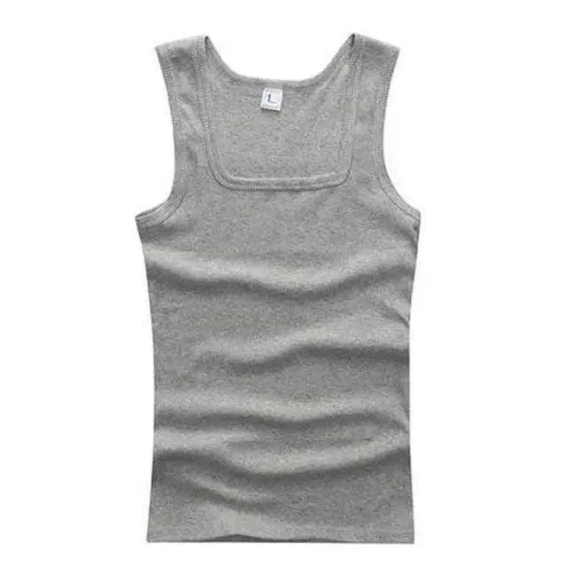 Men’s Plus Size Sleeveless Tank Top Gym Fitness Casual Vest