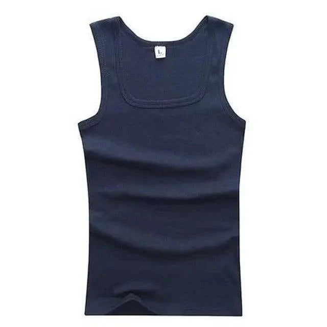 Men’s Plus Size Sleeveless Tank Top Gym Fitness Casual Vest