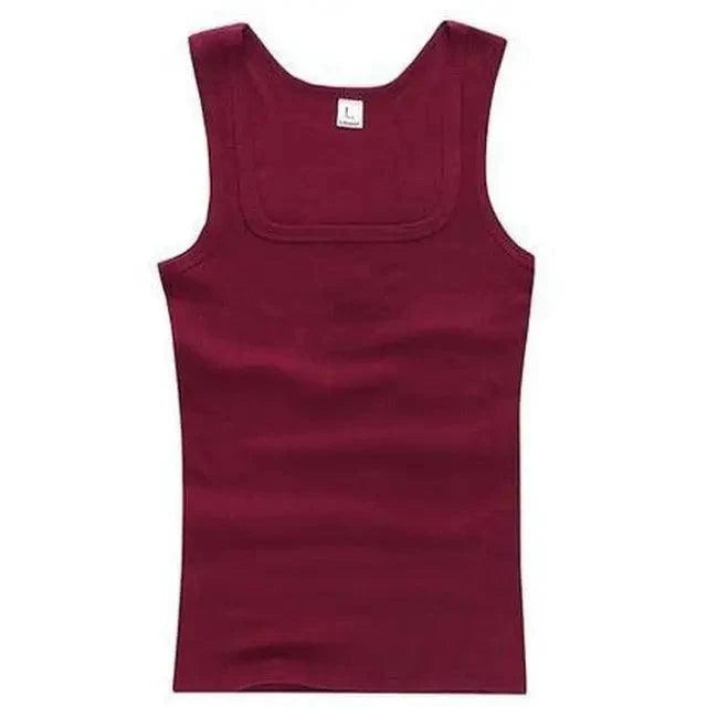 Men’s Plus Size Sleeveless Tank Top Gym Fitness Casual Vest