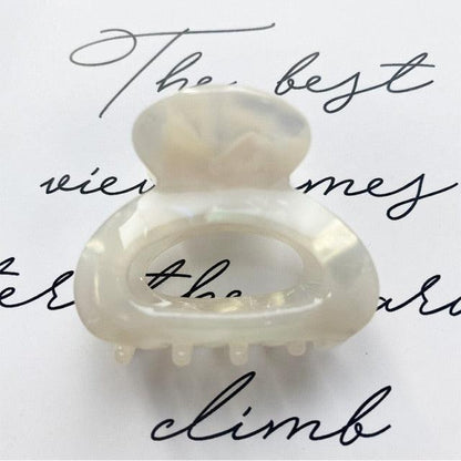 Mini Acetate Hair Clip Women Girls Chic Claw Barrettes