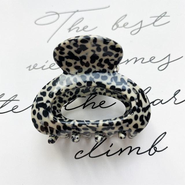 Mini Acetate Hair Clip Women Girls Chic Claw Barrettes