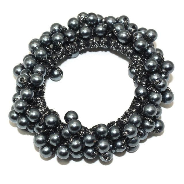 Women’s Big Pearl Hair Ties Korean Style Scrunchies Accessories