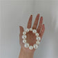 Women’s Big Pearl Hair Ties Korean Style Scrunchies Accessories